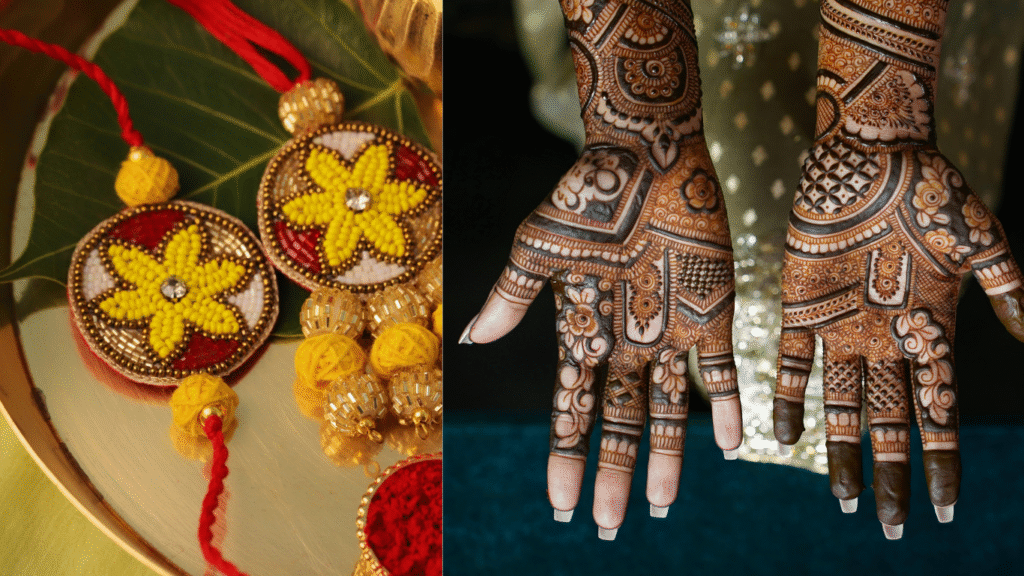 Beautiful Mehndi designs ideas for rakshabandhan