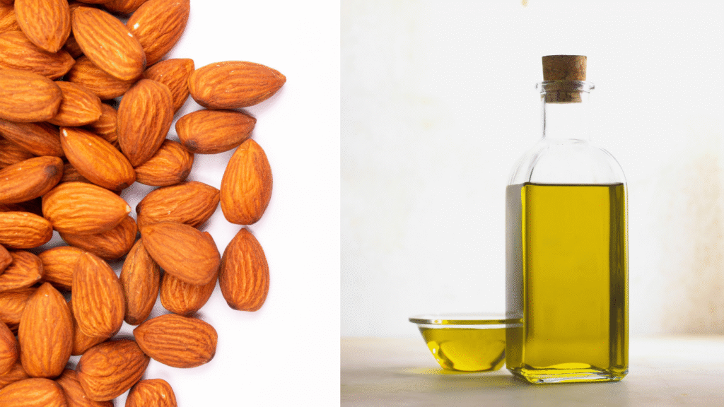almond oil for reduce dark circle