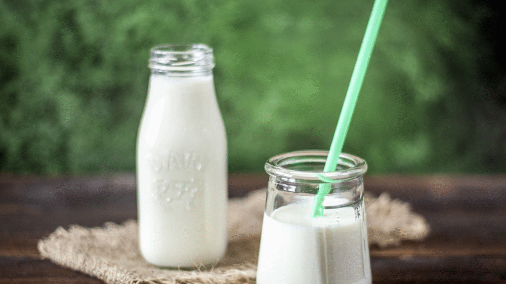 milk for remove dark circle