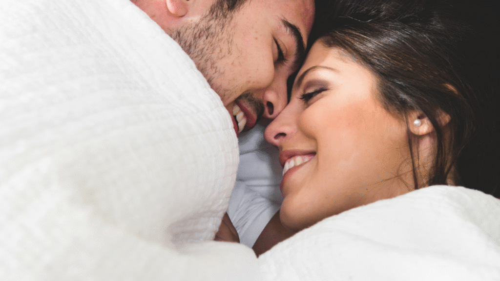 newly married couple intimacy