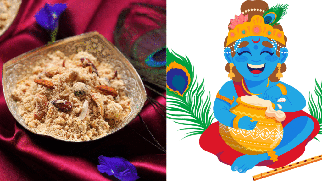 panjiri recipe for janmashtmi vrat