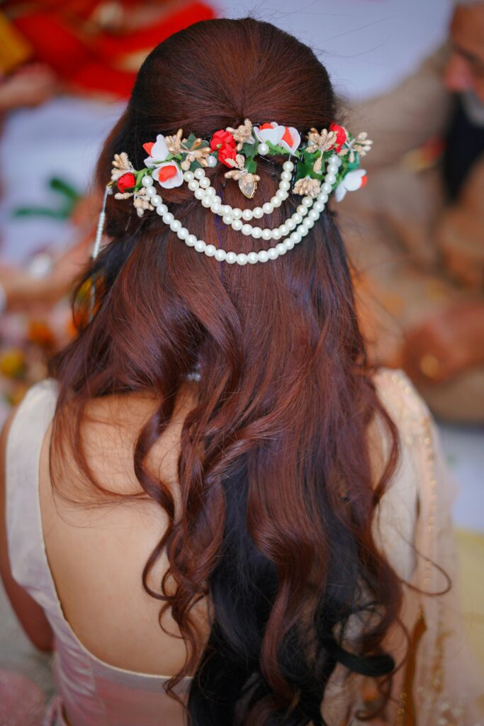 hairstyle for garba night