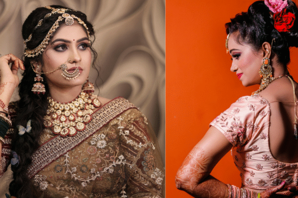 hairstyle look ideas with saree