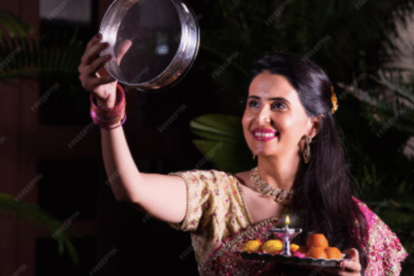 karwa chauth par chalni se chand dekhne ka mahtav