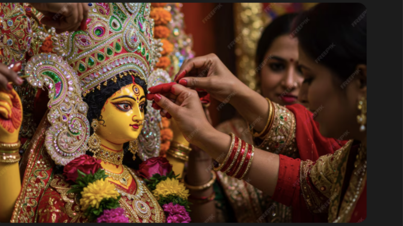 navratri main maa durga ki puja kaise karen