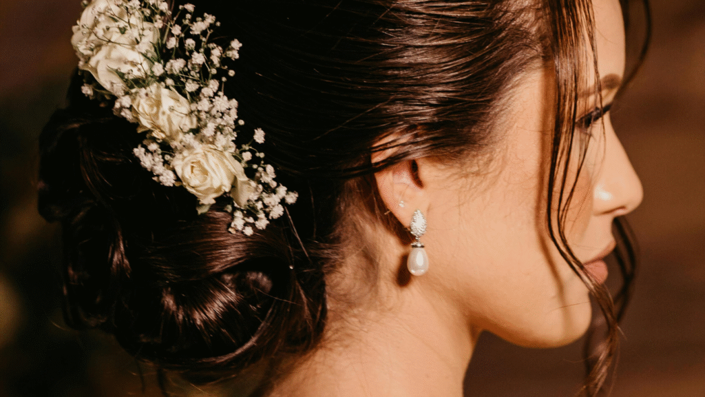 open curls hairstyle