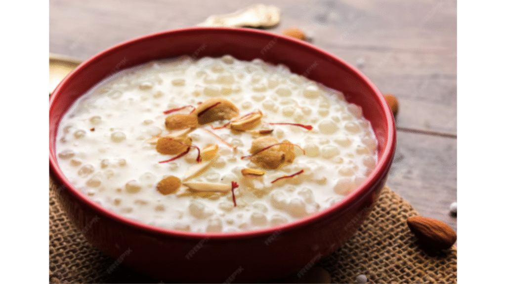 sabudana kheer vrat recipe
