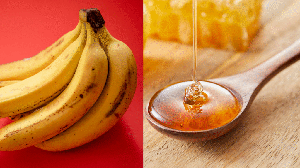 honey and banana facepack