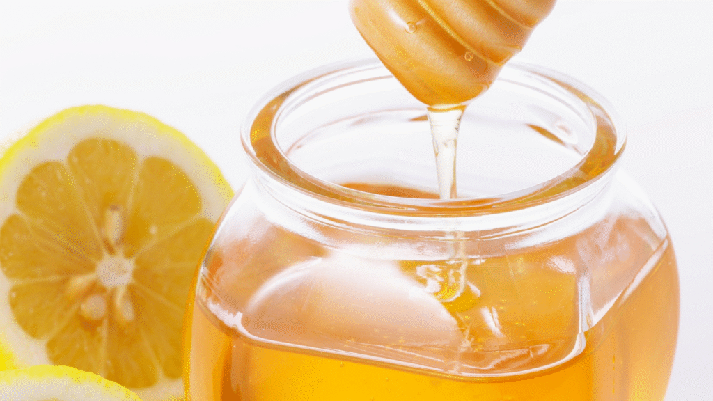 honey and lemon facepack