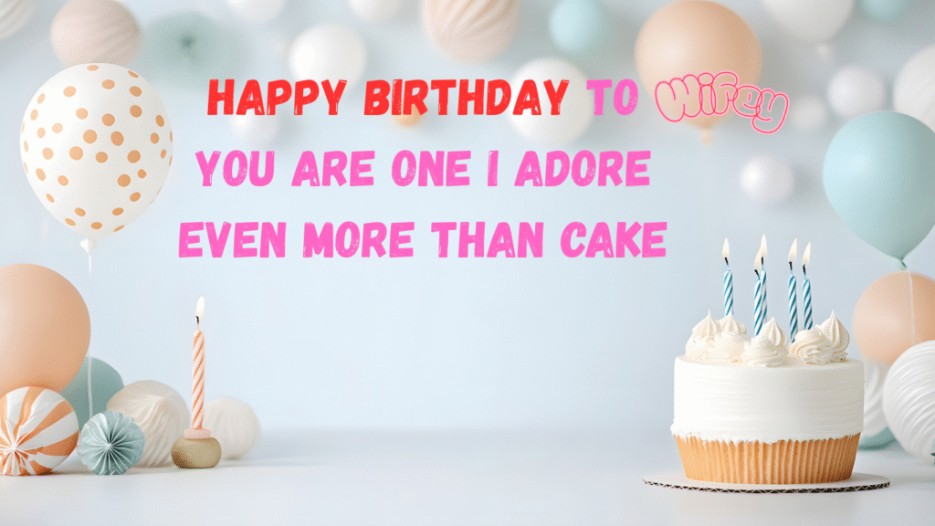 happy birthday wishes for wife