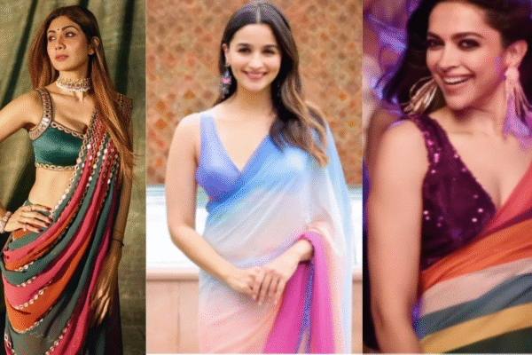 multi colored saree blouse matching tips in hindi