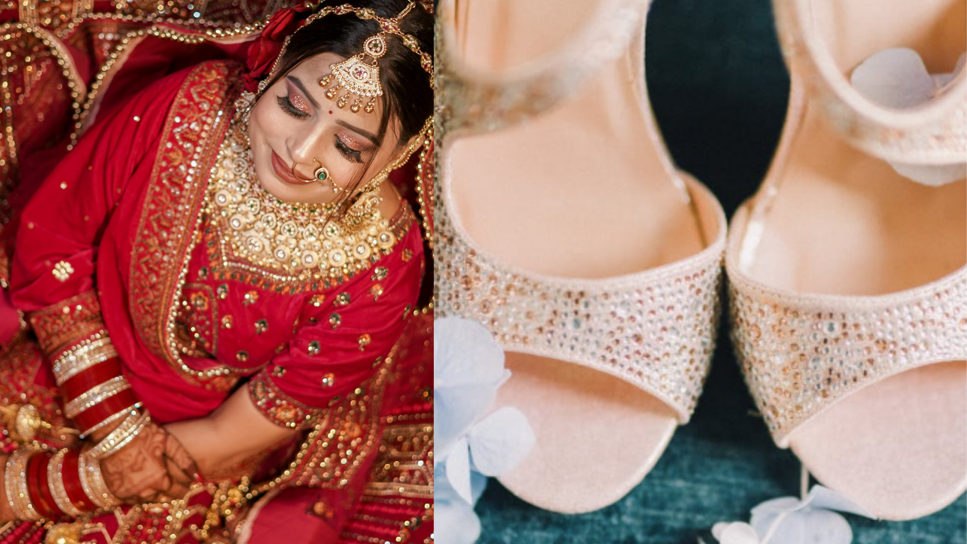 bride wedding day footwear guide hindi