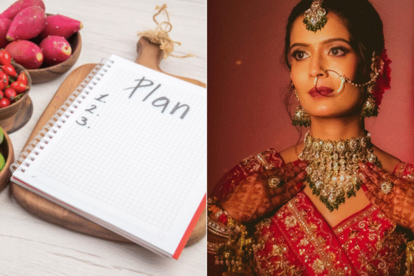 bridal diet chart for glowing skin