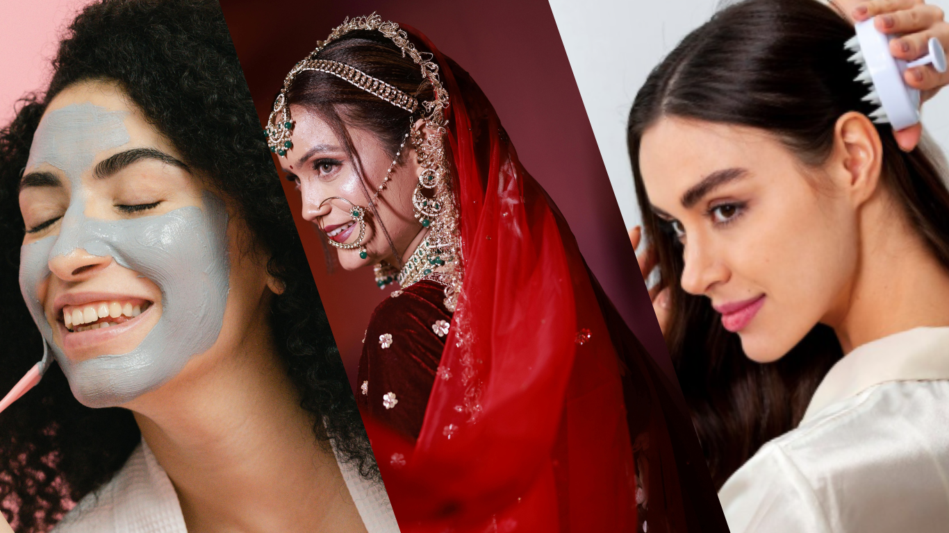 bridal makeup aur hair complete 30-days plan