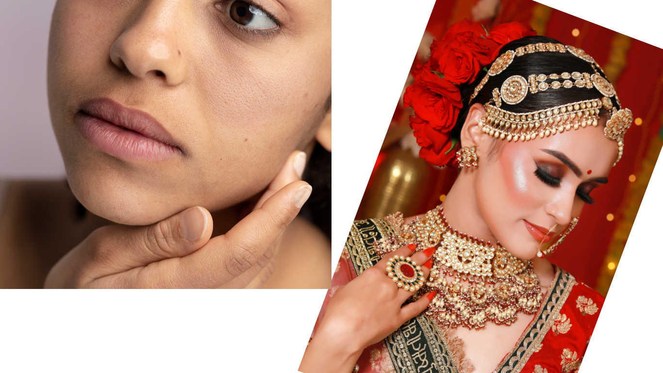 bridal makeup tips for dry skin hindi