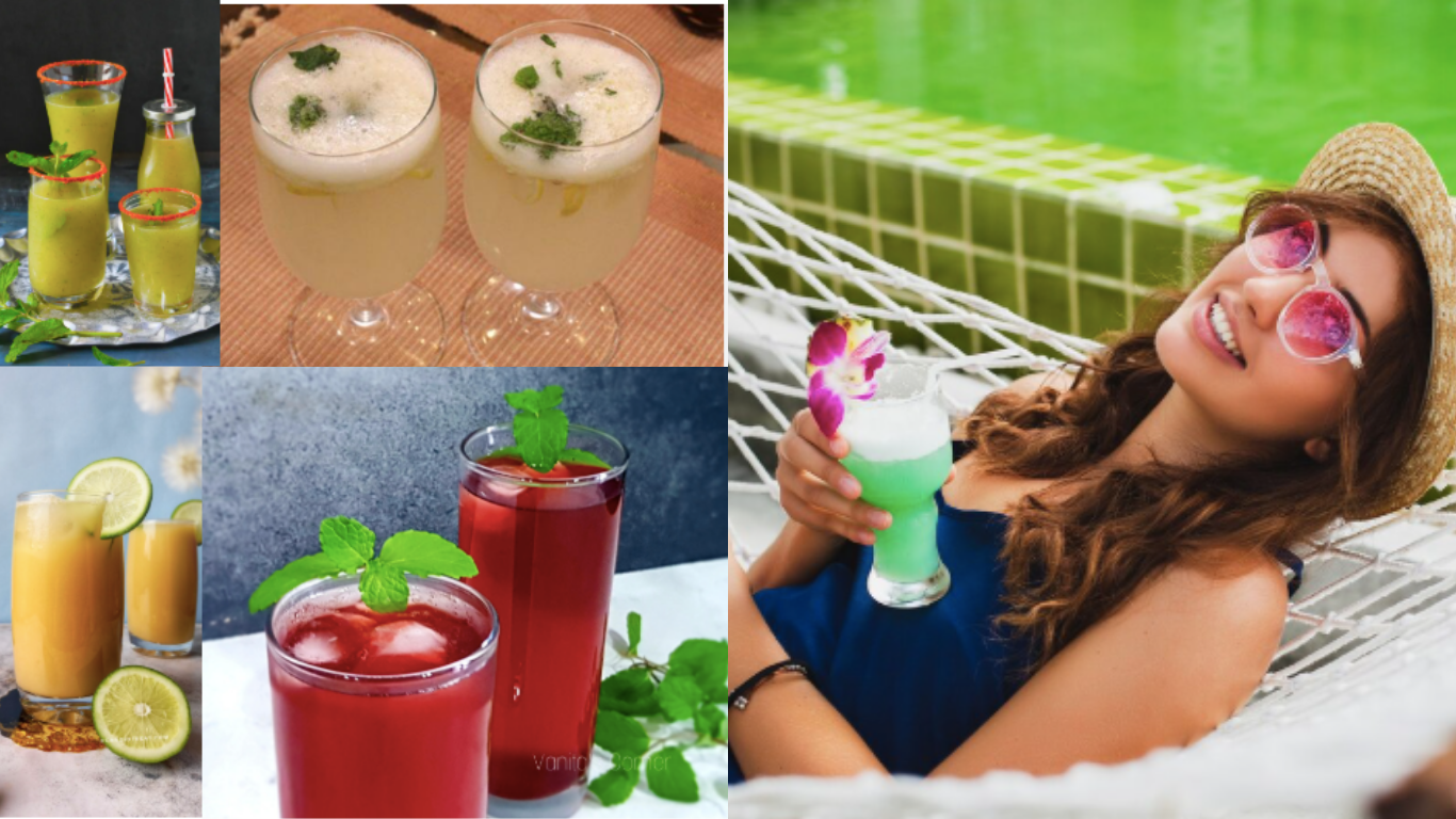 garmiyon ke liye healthy sharbat recipes