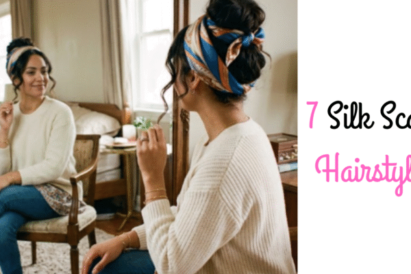 Silk Scarf Hairstyle